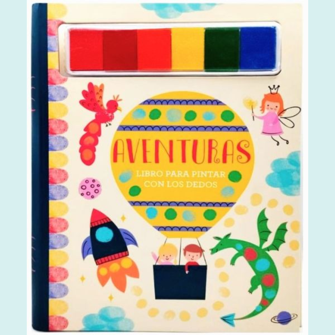 Libro para pintar con los dedos - Imagen 2