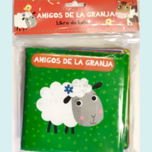 Amigos de la granja, libro de baño